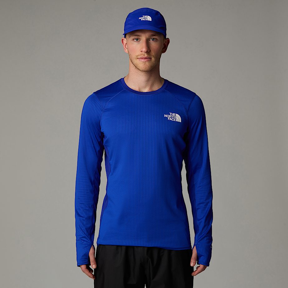 Men The North Face Summit Altimetro Long-Sleeve Base Layer Tops Blue | NF0A29P9O