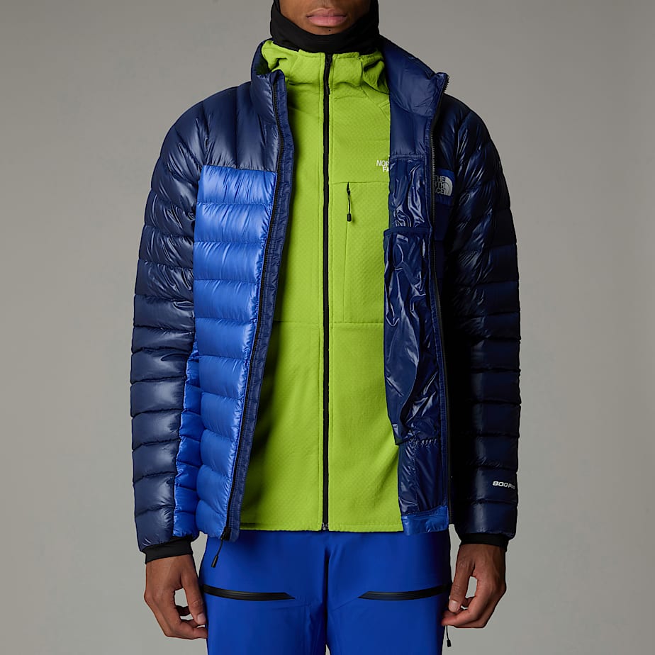 Men The North Face Summit Breithorn Down Jackets Blue | NF0A76P1N