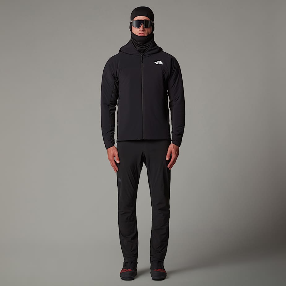 Men The North Face Summit Casaval Hybrid Midlayer Hoodie Jackets Black | NF0A08Y7X