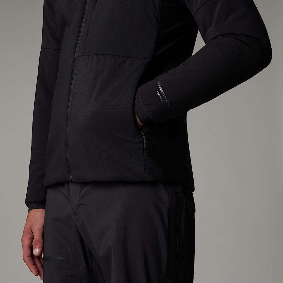 Men The North Face Summit Casaval Midlayer Hoodie Jackets Black | NF0A34Y2K