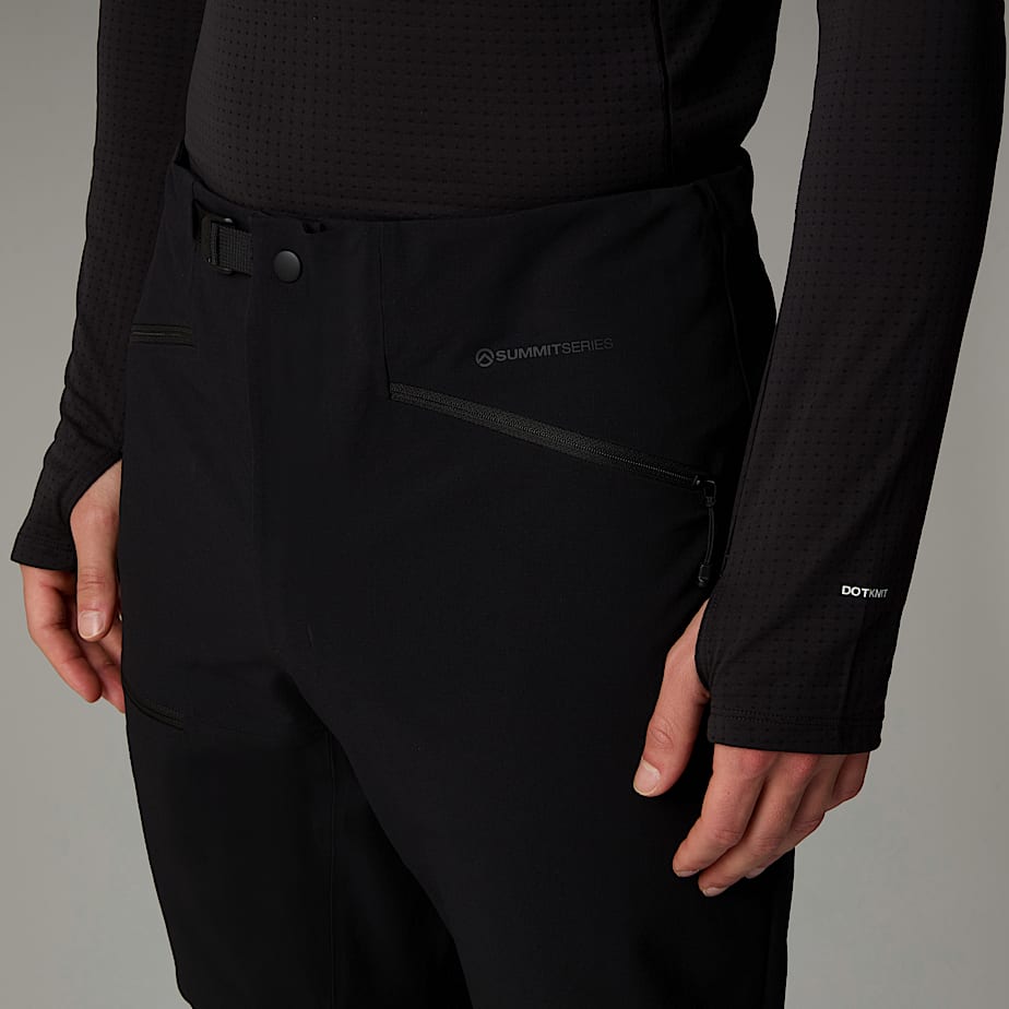 Men The North Face Summit Chamlang Softshell Pants Black | NF0A81H7A