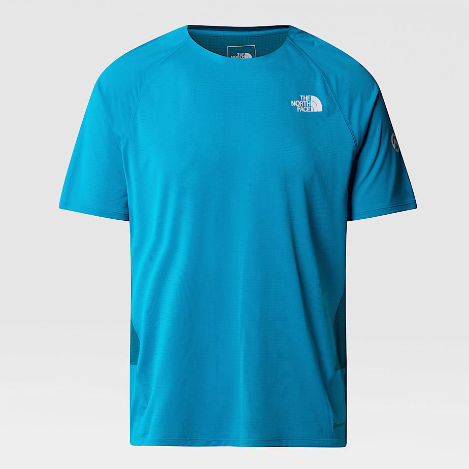 Men The North Face Summit High Trail Run T Shirts Blue | NF0A41S8T