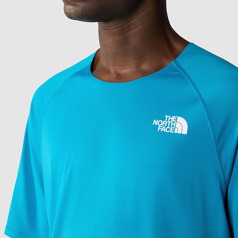 Men The North Face Summit High Trail Run T Shirts Blue | NF0A41S8T