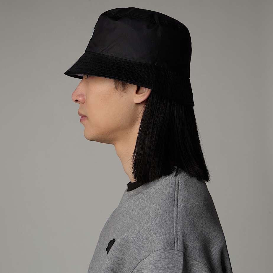 Men The North Face Sun Stash Reversible Bucket Hats Black | NF0A86F9J