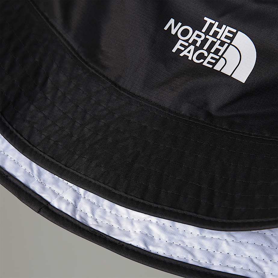 Men The North Face Sun Stash Reversible Bucket Hats Black | NF0A86F9J
