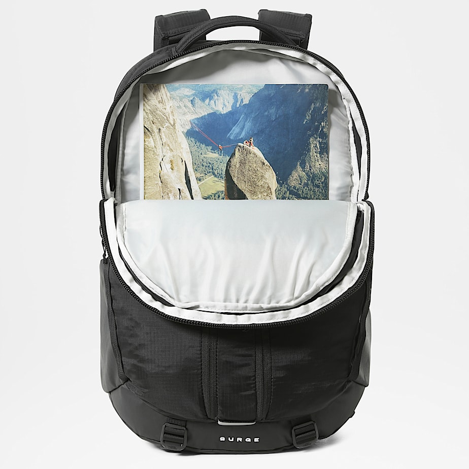 Men The North Face Surge Backpacks Black | NF0A39Y6G