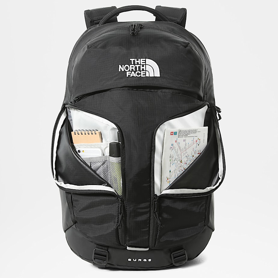 Men The North Face Surge Backpacks Black | NF0A39Y6G
