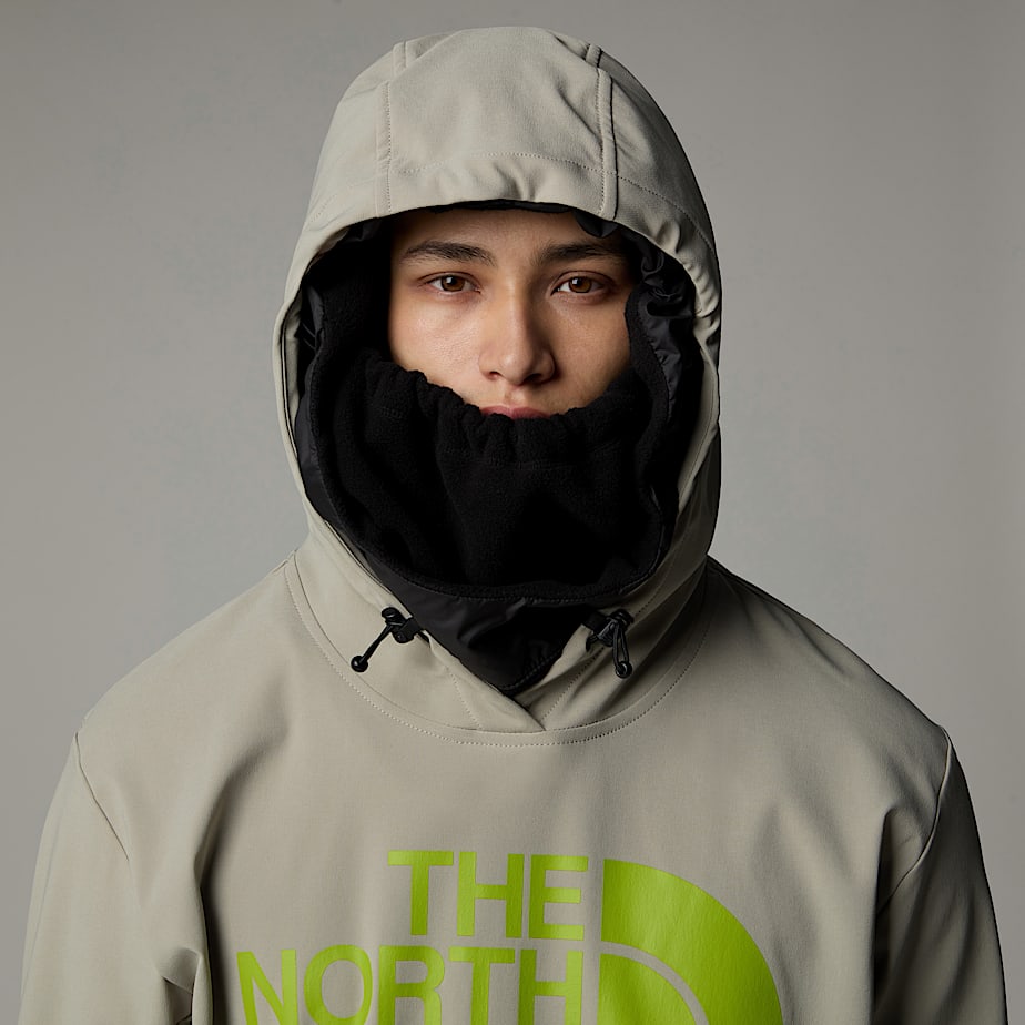 Men The North Face Tekno Logo Hoodie Grey | NF0A68V6G