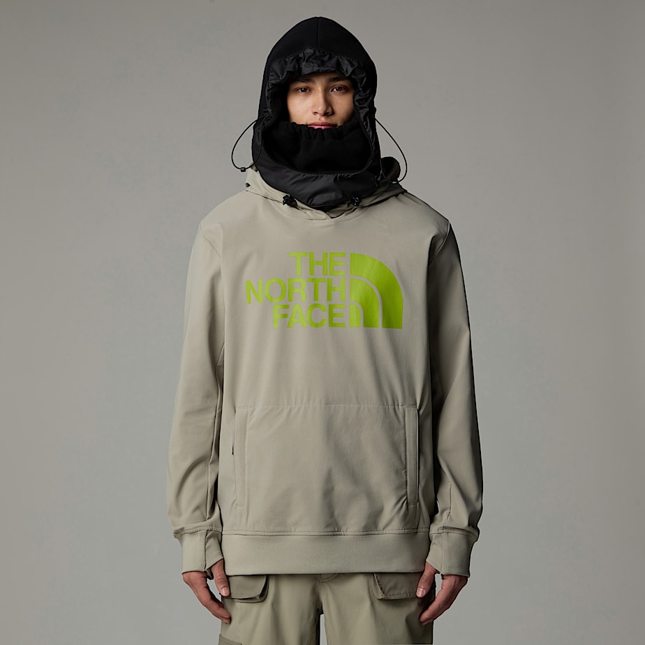 Men The North Face Tekno Logo Hoodie Grey | NF0A68V6G