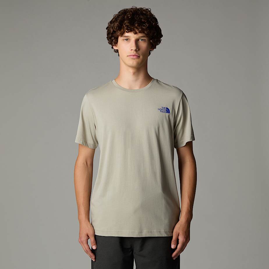 Men The North Face Topographic T Shirts Grey | NF0A70N9F