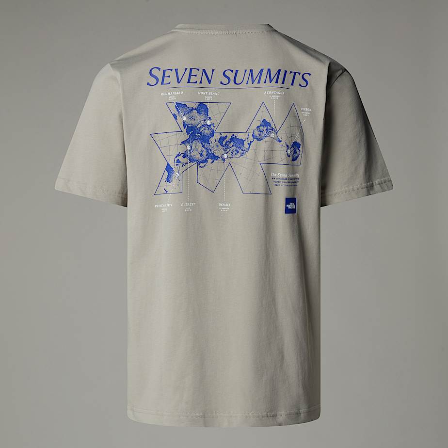 Men The North Face Topographic T Shirts Grey | NF0A70N9F