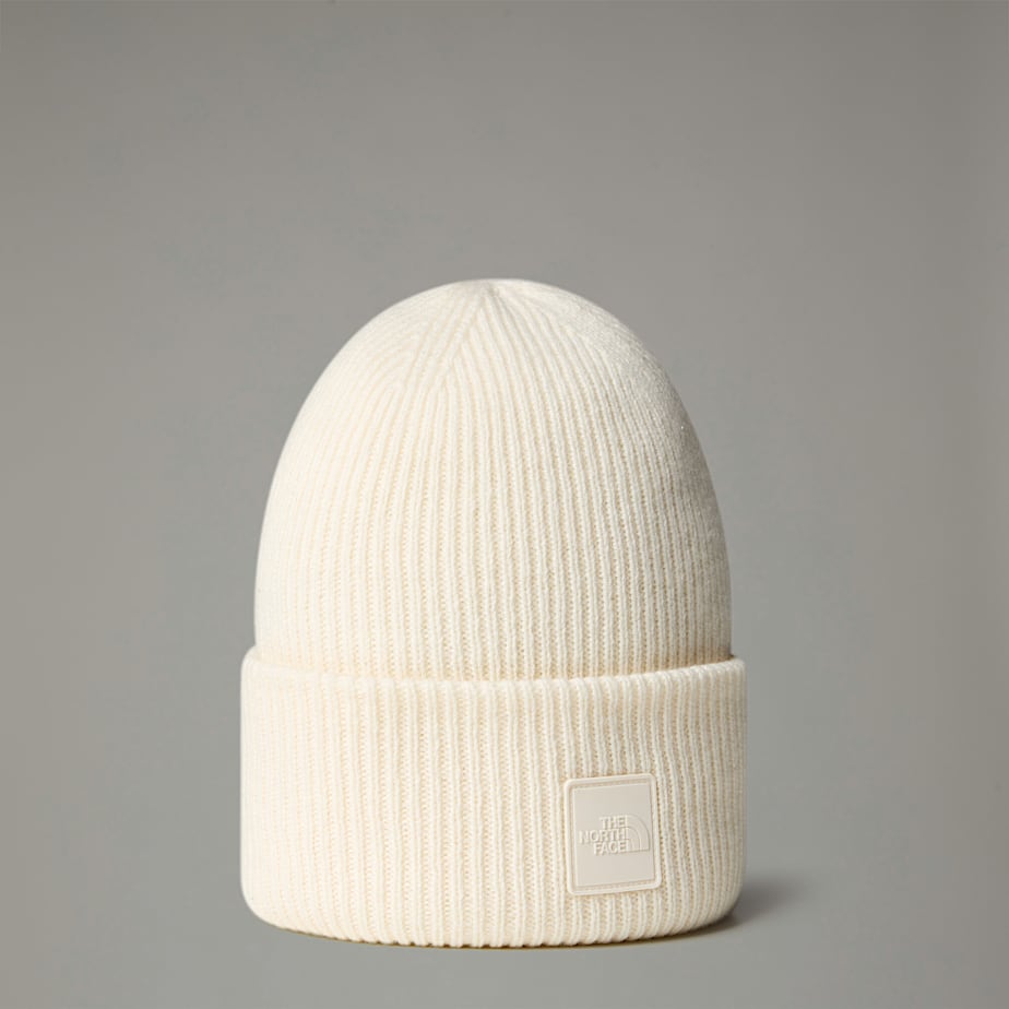 Men The North Face Urban Patch Beanie White | NF0A87K5P