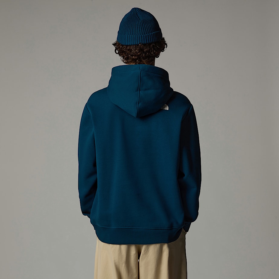 Men The North Face Varsity Graphic Hoodie Navy | NF0A85P8H