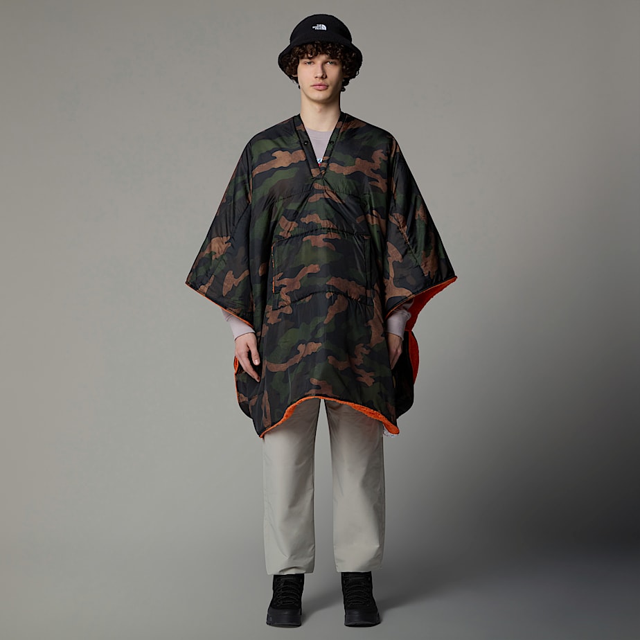 Men The North Face Wawona Fuzzy Blanket Camouflage | NF0A60F4X