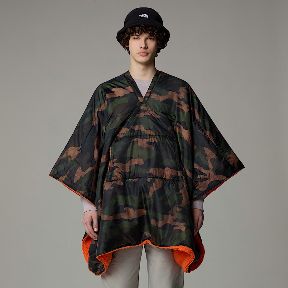 Men The North Face Wawona Fuzzy Blanket Camouflage | NF0A60F4X