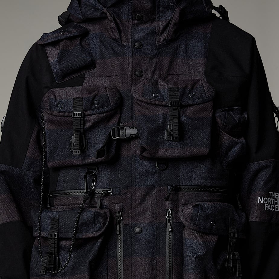 Men The North Face Wool-Like Hardshell Jackets Brown | NF0A03A0N