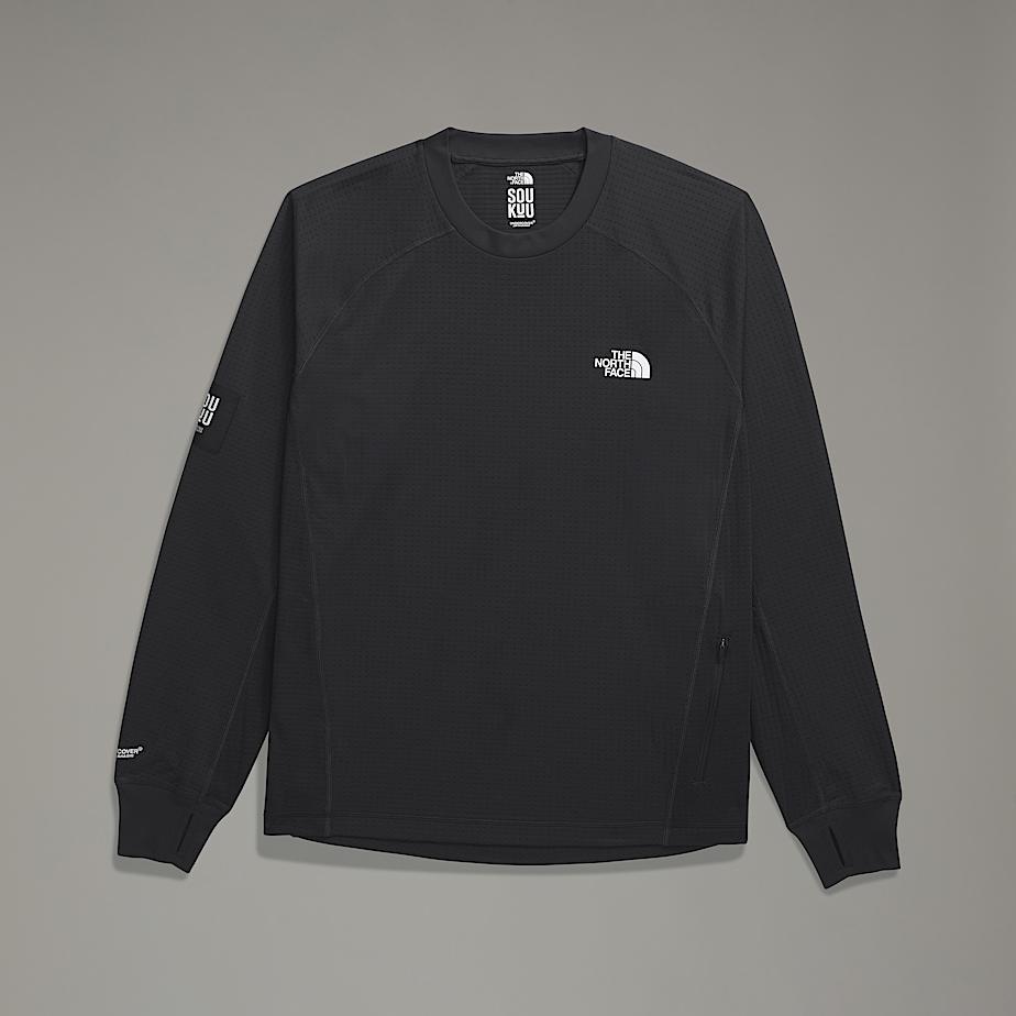 Men The North Face X UNDERCOVER SOUKUU Trail Run DotKnit T Shirts Black | NF0A18O6A