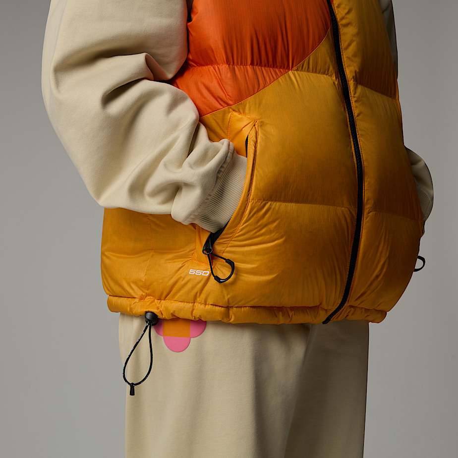 Men The North Face X Yinka Ilori Down Vest Orange | NF0A89Y1Z