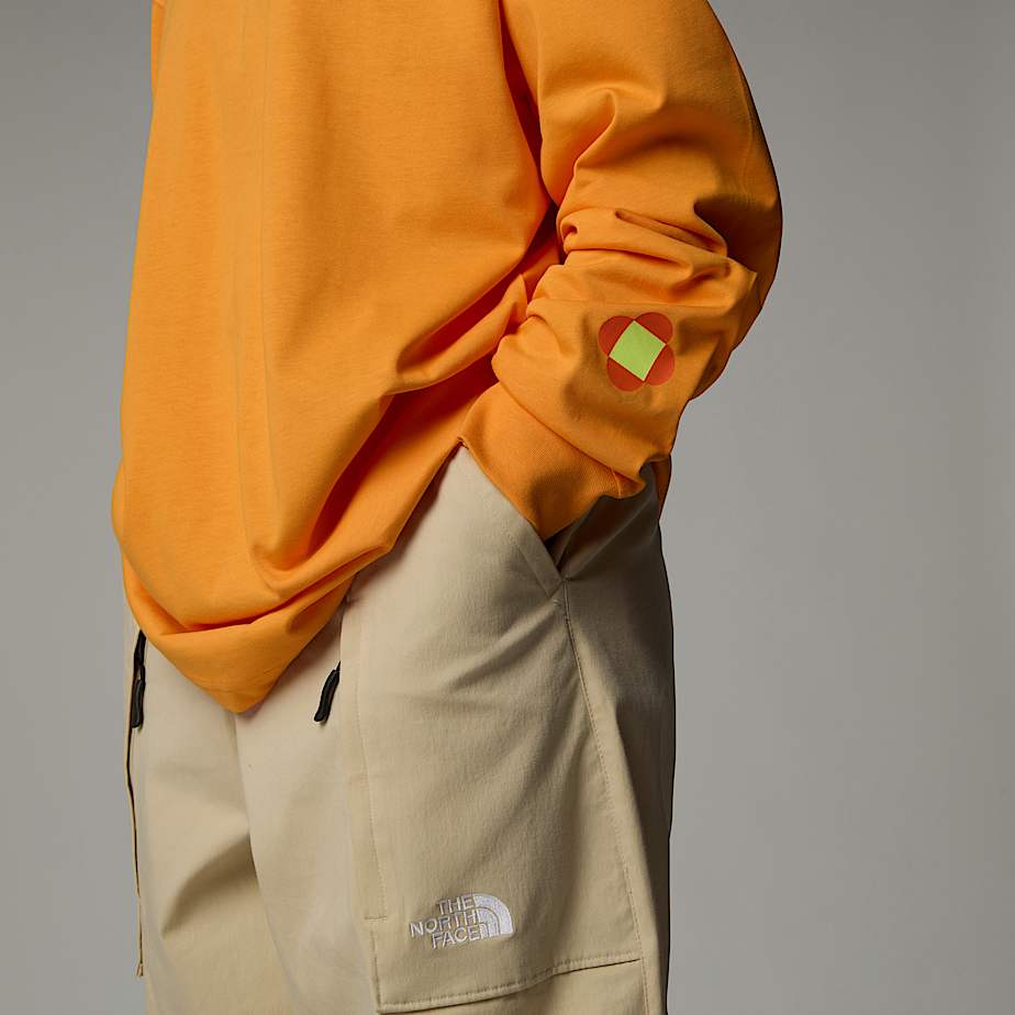 Men The North Face X Yinka Ilori Graphic Long-Sleeve T Shirts Apricot | NF0A08F0R