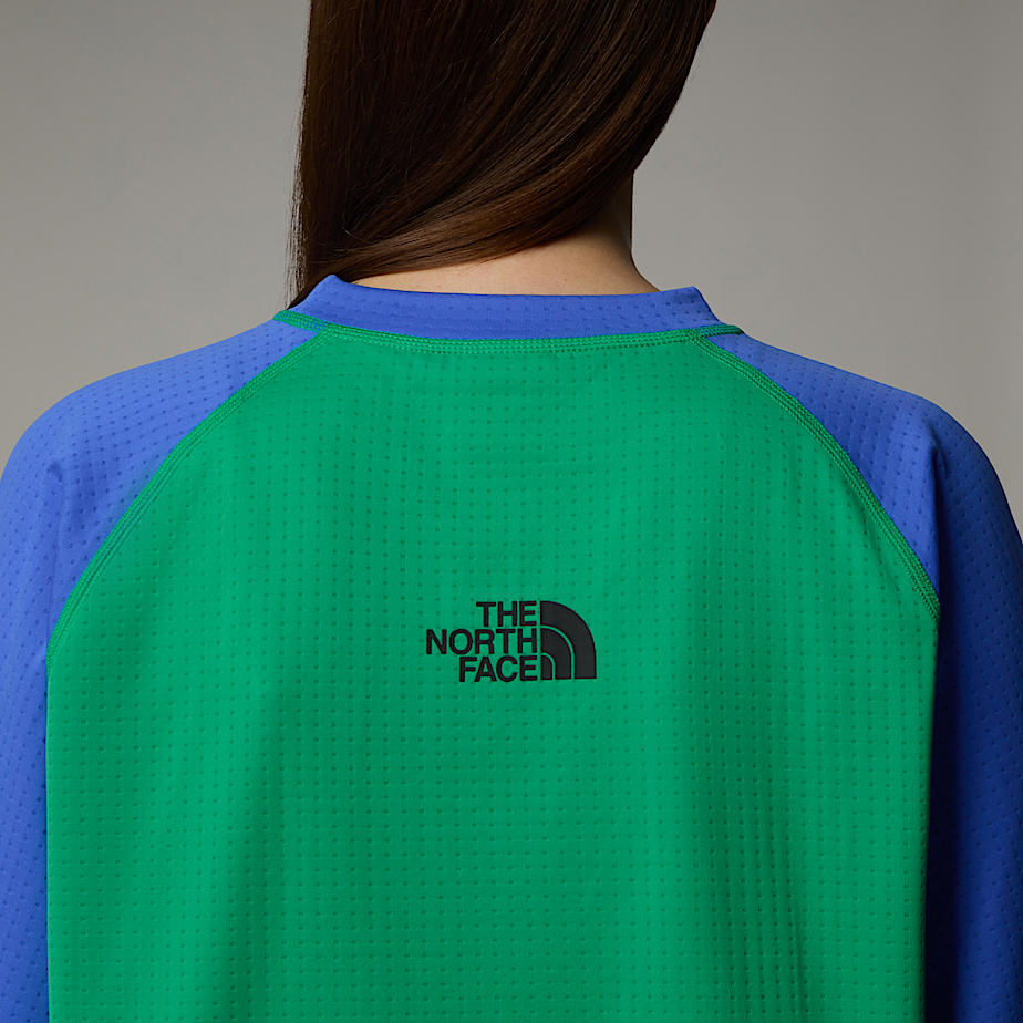 Men The North Face X Yinka Ilori Long-Sleeve Tech T Shirts Green | NF0A63V8P