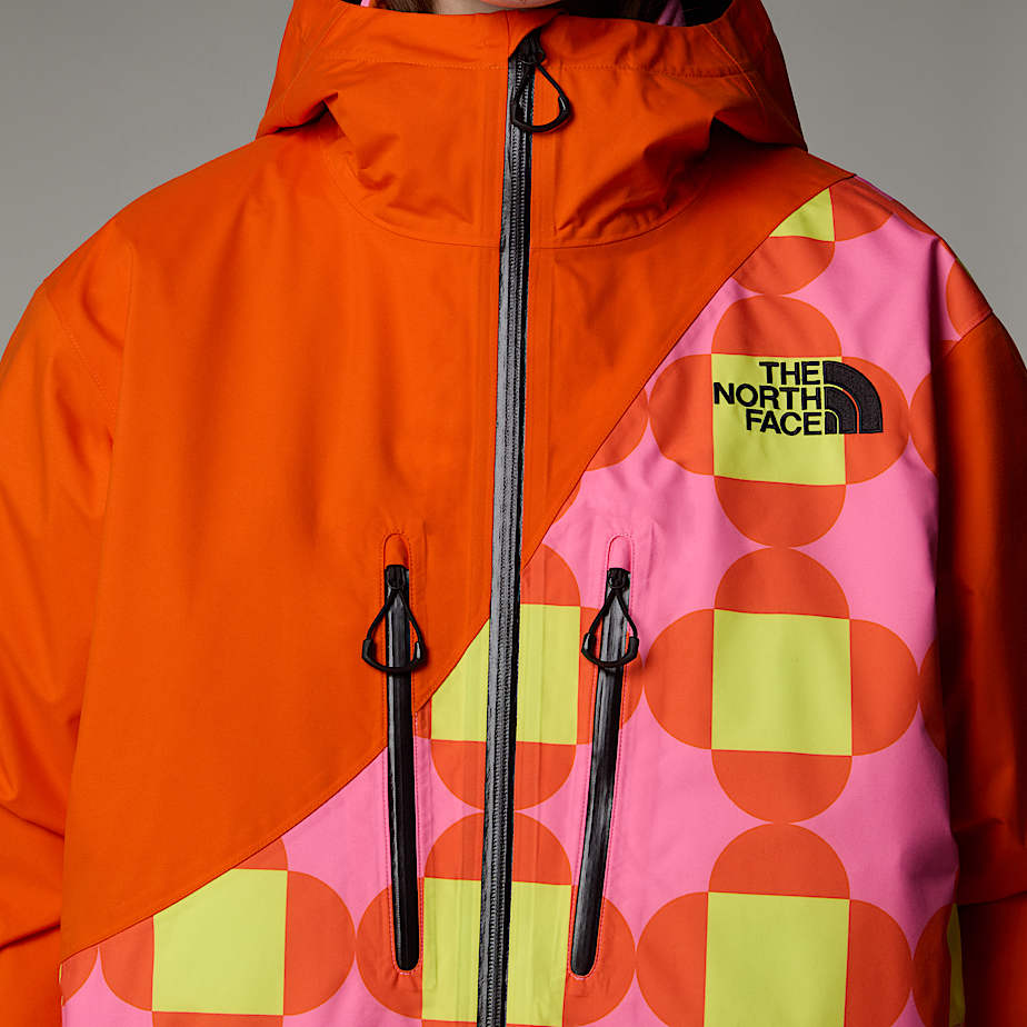 Men The North Face X Yinka Ilori Printed 2L Rain Shell Jackets Orange | NF0A12A5J