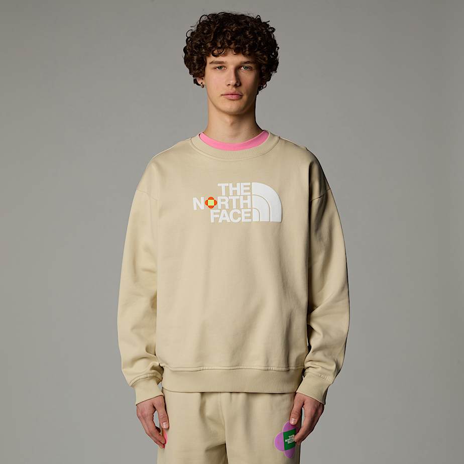 Men The North Face X Yinka Ilori Sweatshirts Beige | NF0A61L5S