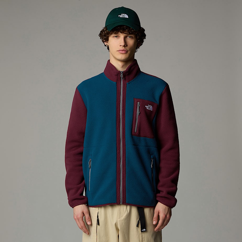 Men The North Face Yumiori Full-Zip Fleece Jackets Purple | NF0A57D0U