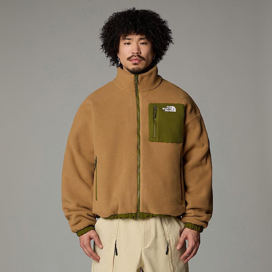 Men The North Face Yumiori Reversible Fleece Jackets Brown | NF0A29A8X