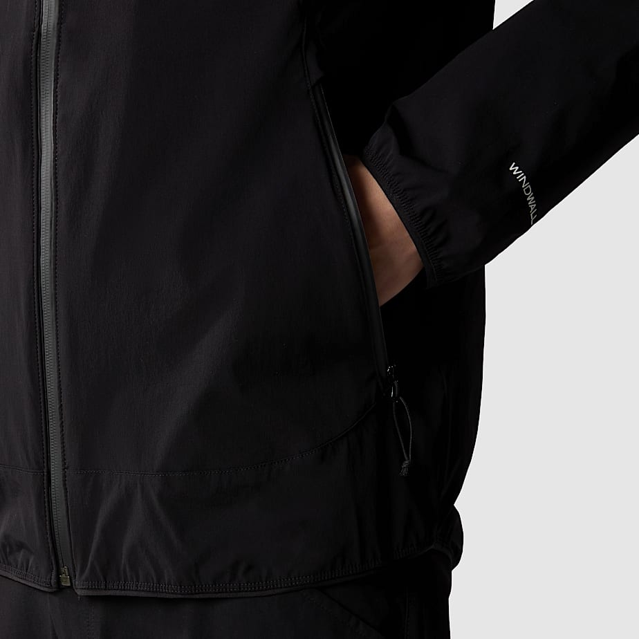 Men The North Face Zip-Off Sleeve Jackets Black | NF0A50N0C