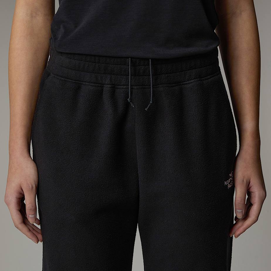 Women The North Face 100 Glacier Joggers Black | NF0A82V6D