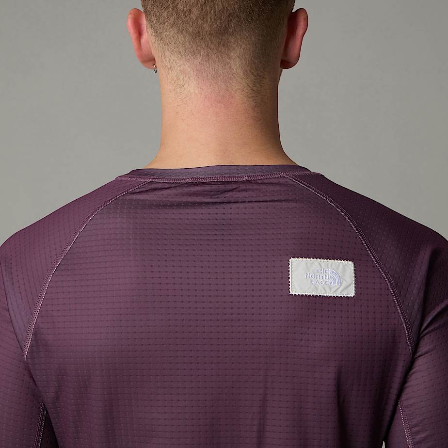 Women The North Face A68-a Circular DotKnit Base Layer Tops Purple | NF0A81W8B