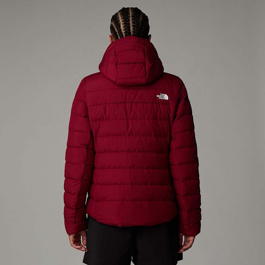 Women The North Face Aconcagua III Hooded Jackets Red | NF0A39L1J