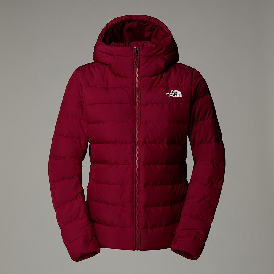Women The North Face Aconcagua III Hooded Jackets Red | NF0A39L1J
