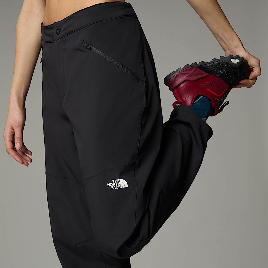Women The North Face Alpine Ridge Regular Straight Pants Black | NF0A49J4P