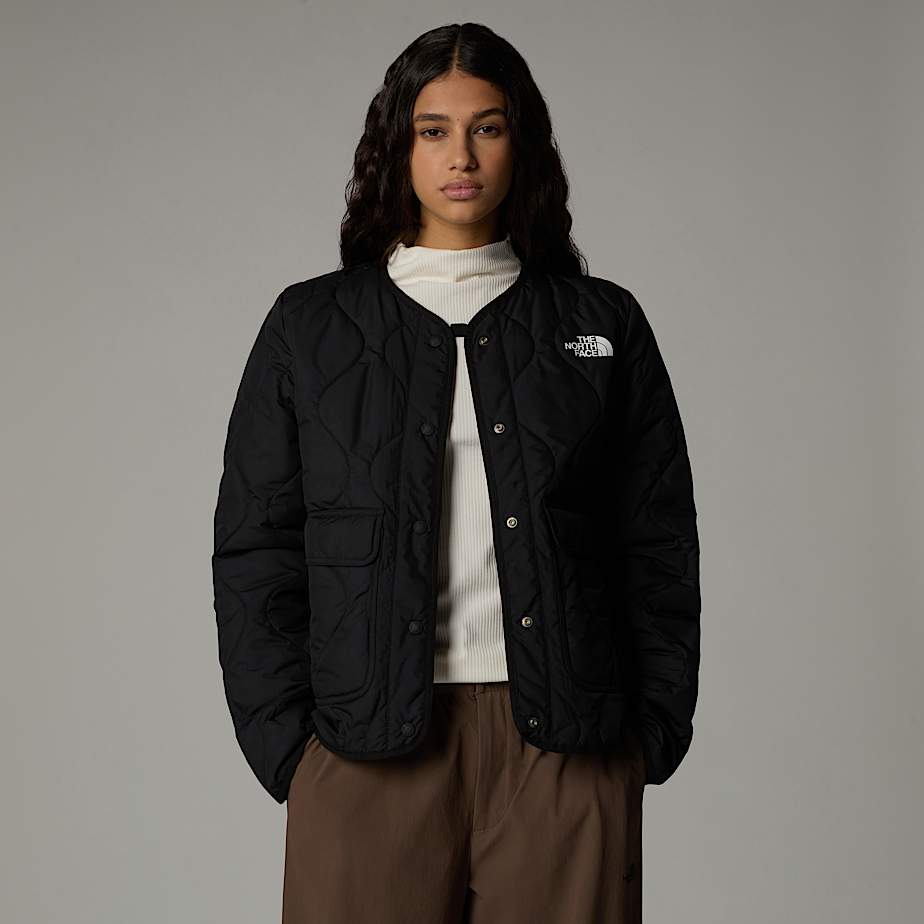 Women The North Face Ampato Quilted Jackets Black | NF0A40L1G