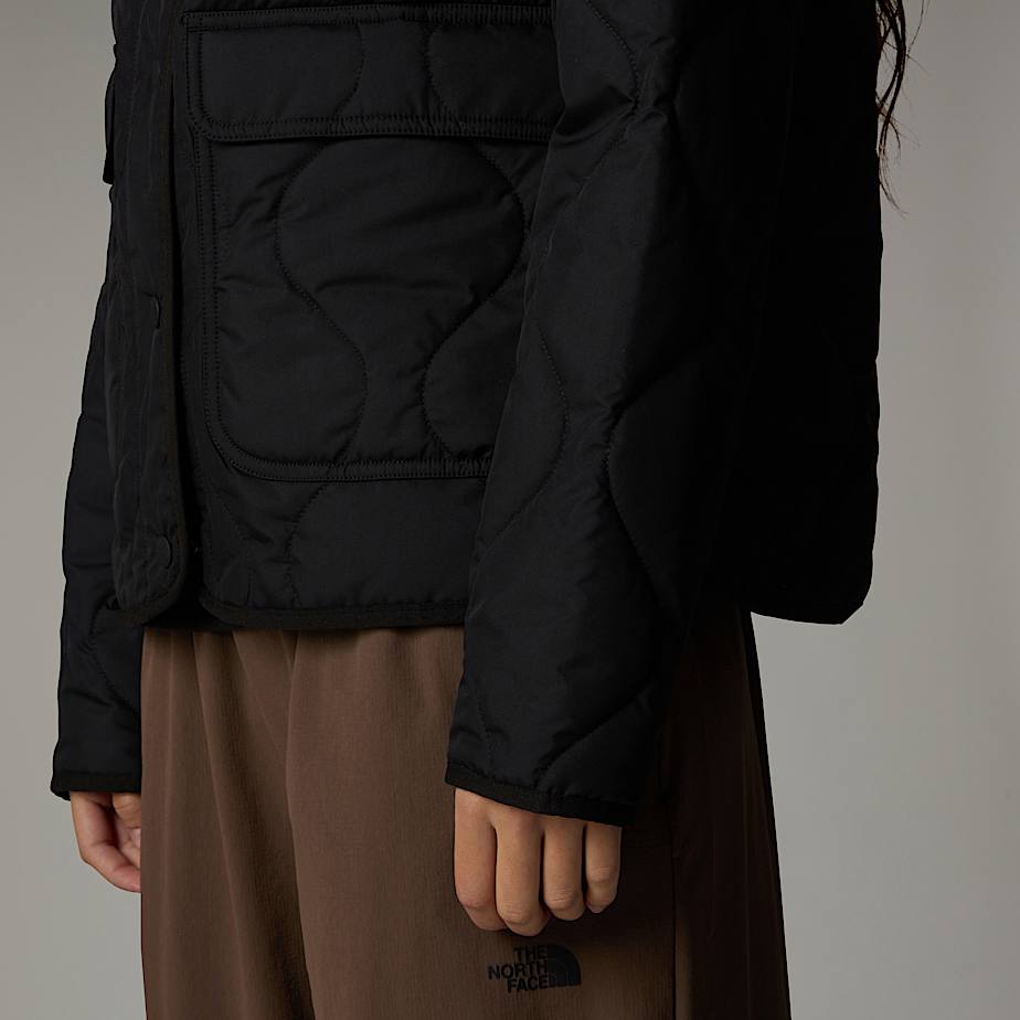 Women The North Face Ampato Quilted Jackets Black | NF0A40L1G