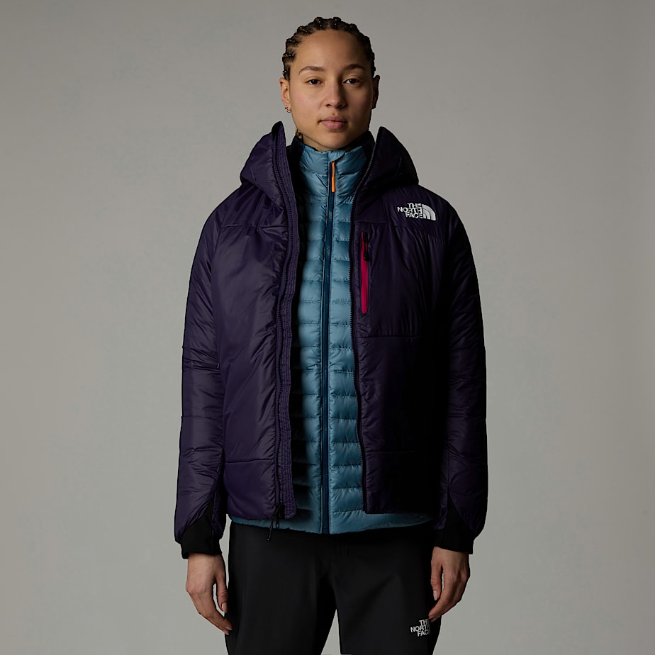 Women The North Face Andola Synthetic Insulated Jackets Purple | NF0A94B0R
