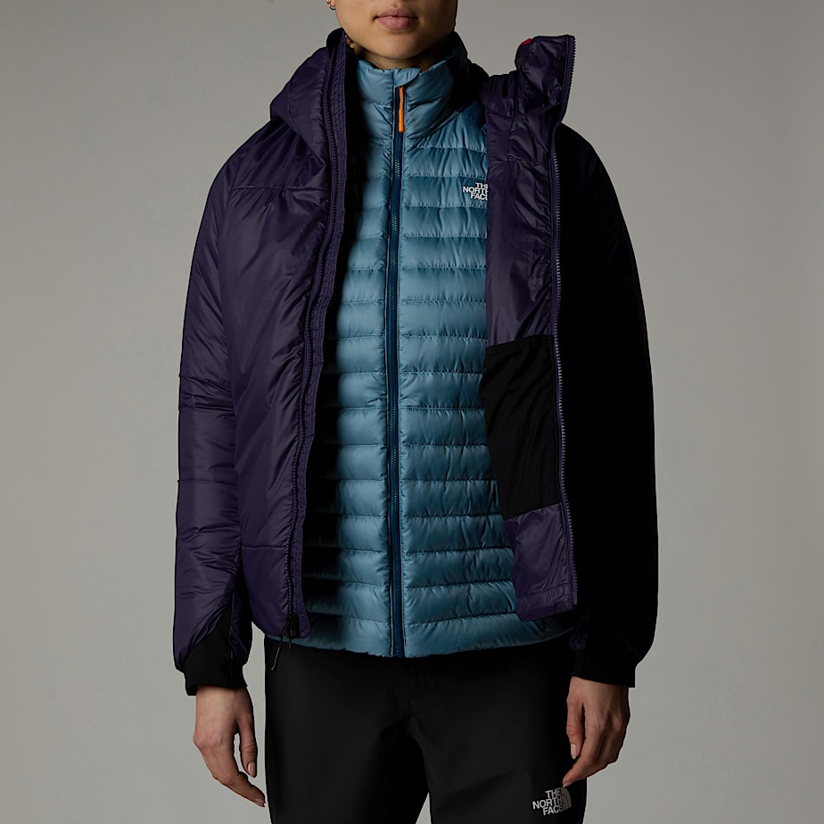 Women The North Face Andola Synthetic Insulated Jackets Purple | NF0A94B0R