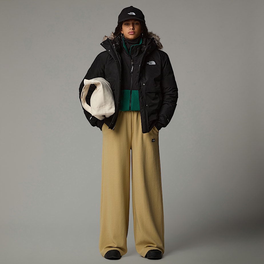 Women The North Face Arctic Bomber Jackets Black | NF0A66S4O