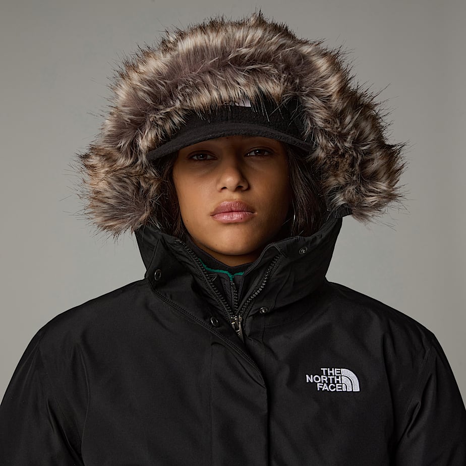 Women The North Face Arctic Bomber Jackets Black | NF0A66S4O