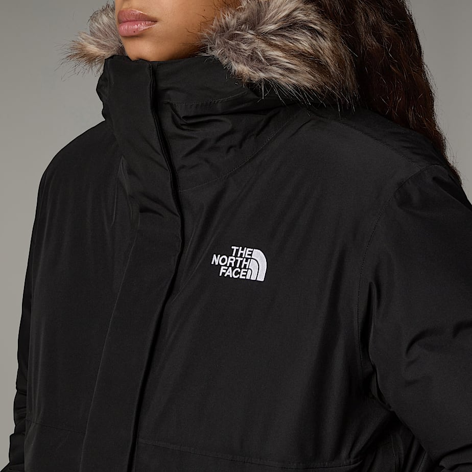 Women The North Face Arctic Bomber Jackets Black | NF0A66S4O
