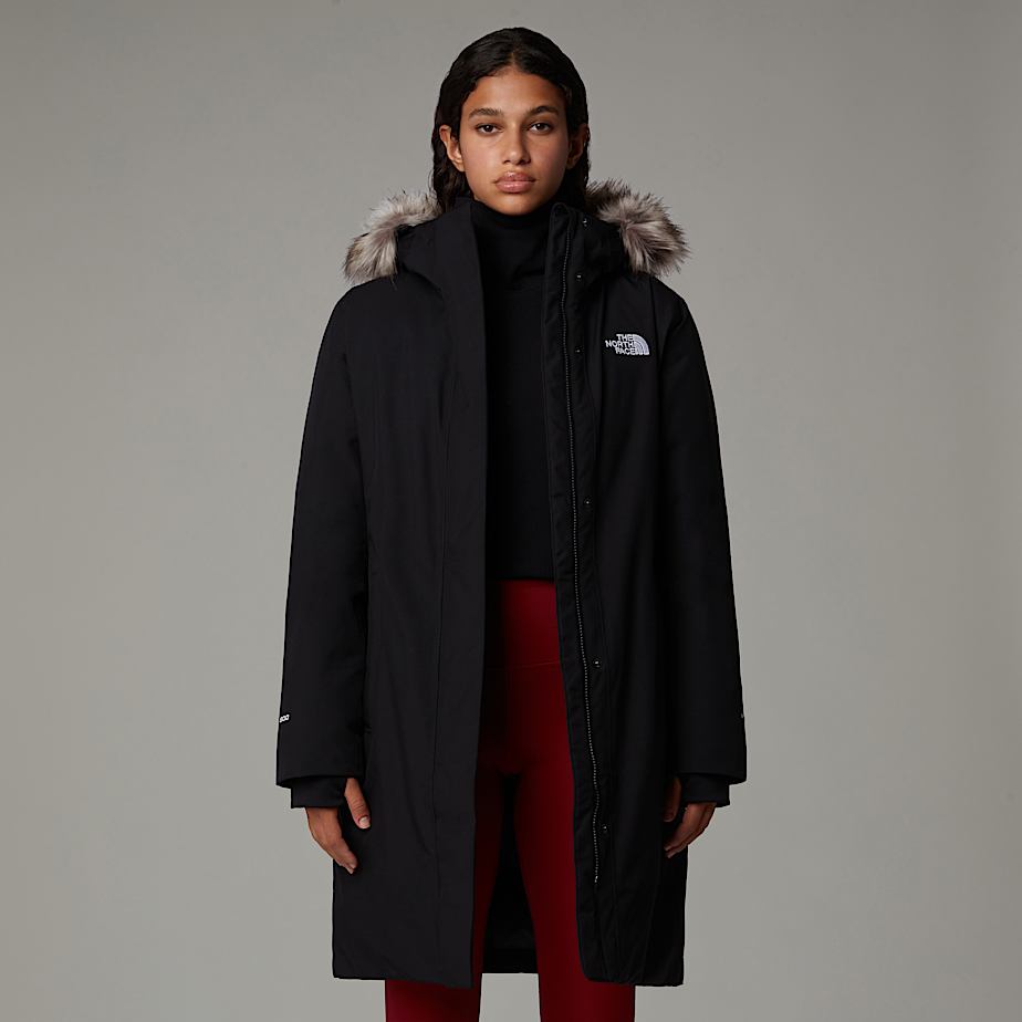 Women The North Face Arctic Parka Black | NF0A04K9D