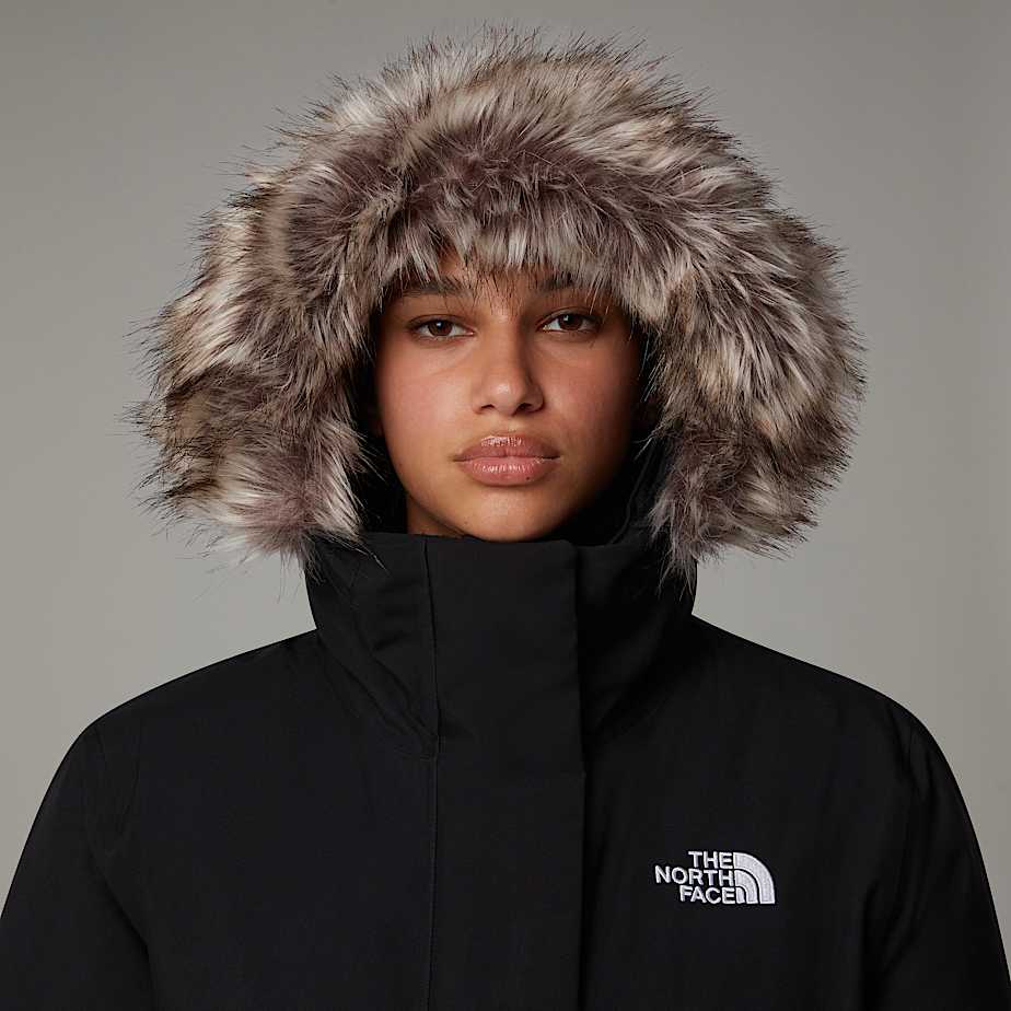 Women The North Face Arctic Parka Black | NF0A04K9D