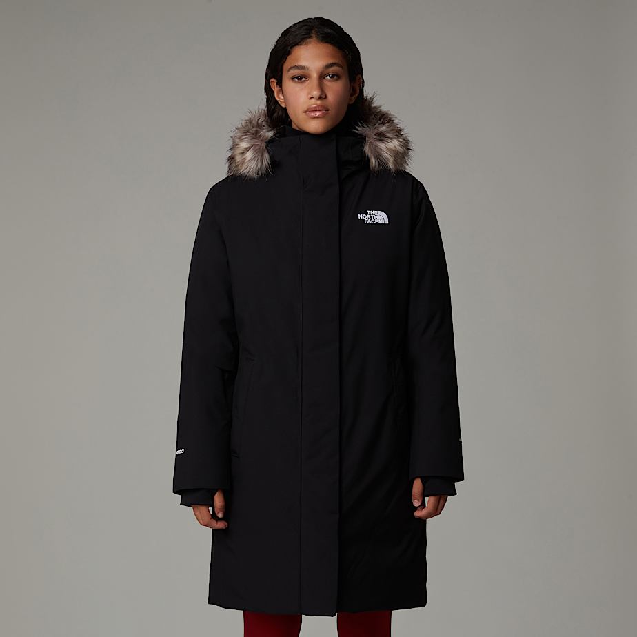Women The North Face Arctic Parka Black | NF0A04K9D