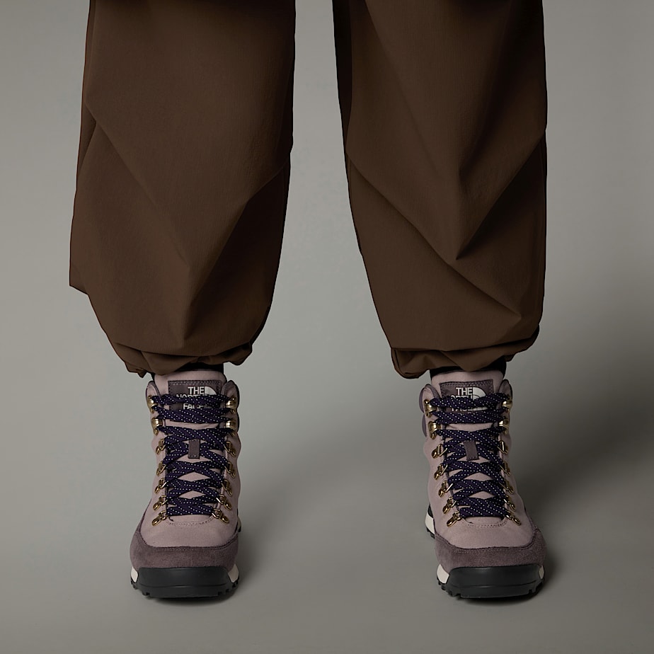 Women The North Face Back-To-Berkeley IV Textile Lifestyle Boots Grey | NF0A11D0D