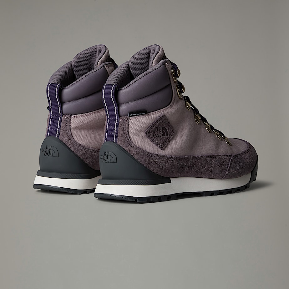 Women The North Face Back-To-Berkeley IV Textile Lifestyle Boots Grey | NF0A11D0D