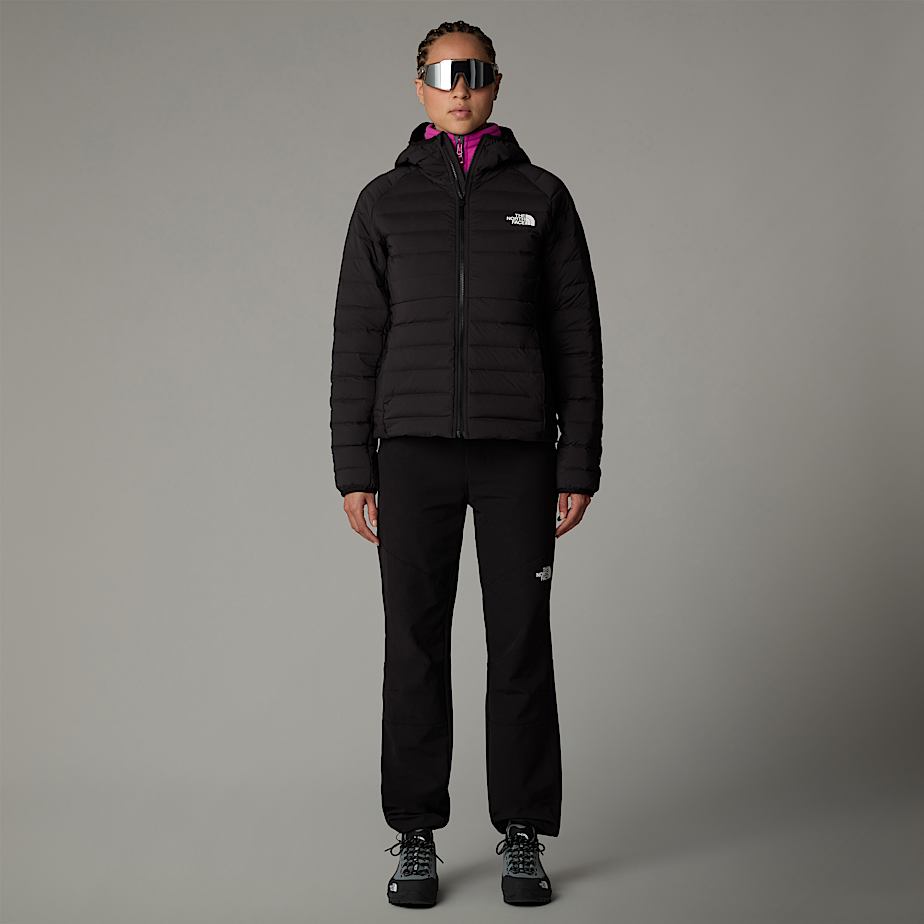 Women The North Face Belleview Stretch Down Jackets Black | NF0A16S1K