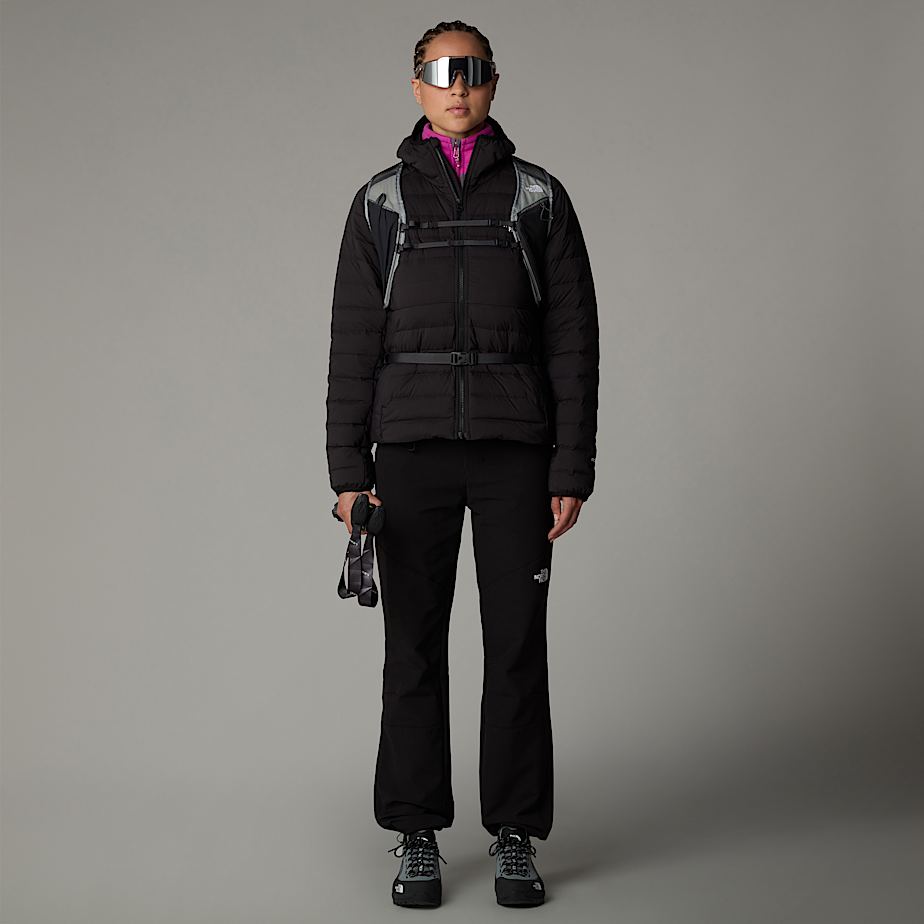 Women The North Face Belleview Stretch Down Jackets Black | NF0A16S1K