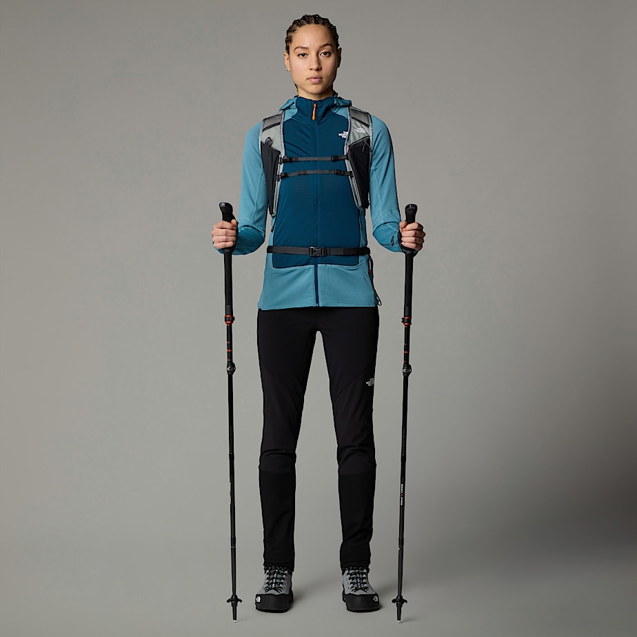 Women The North Face Bolt Polartec® Power Grid™ Hooded Jackets Blue | NF0A68N2T
