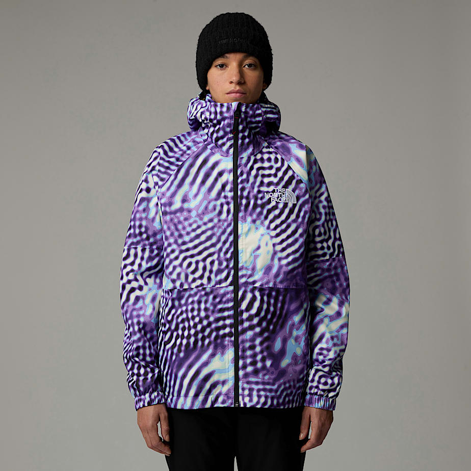 Women The North Face Build Up Jackets Purple | NF0A84Y1M